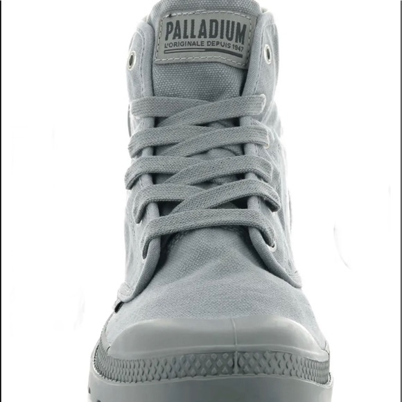 men Pampa Hi Canvas Boot PALLADIUM, sz 7.5 MINT condition - Picture 4 of 6